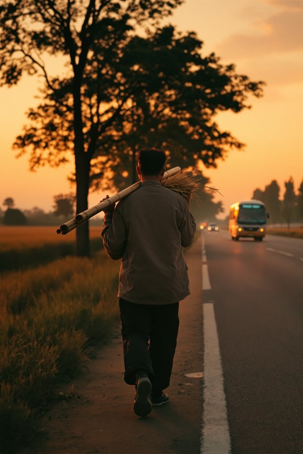 落叶归根 公路电影海报
